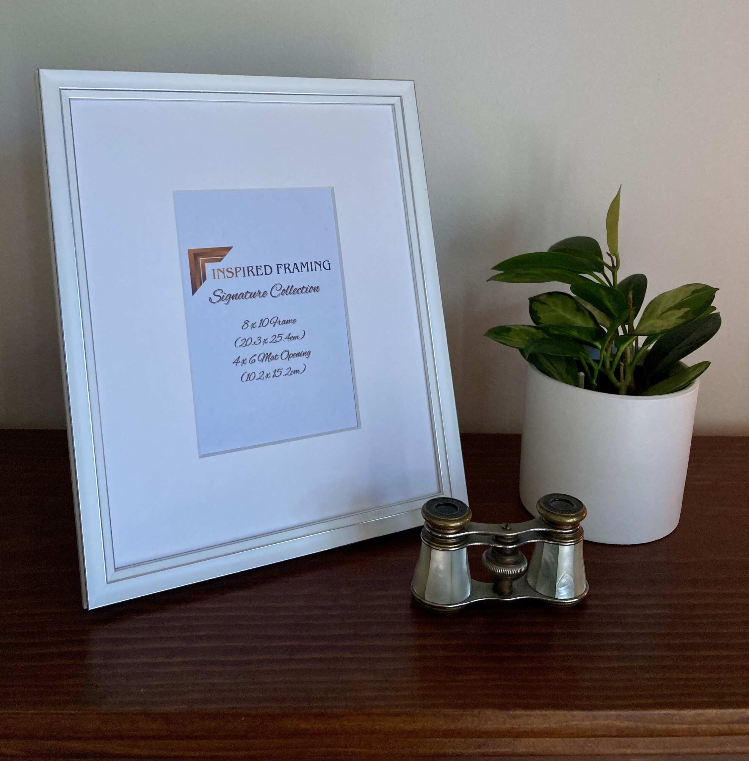 White Majorca Photo Frame 8" x 10"