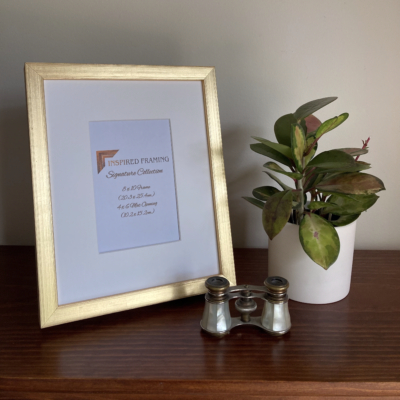 Oslo Gold Photo Frame